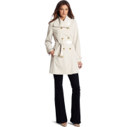 AK Anne Klein Women's Envelope Collar Wrap Alabaster - Jacket - coats - $235.00 