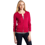 AK Anne Klein Women's Long Sleeve Crew Neck Cardigan with Bow Detail Hot Pink - Кофты - $70.99  ~ 60.97€