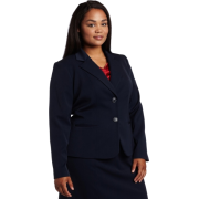 AK Anne Klein Women's Plus-Size Classic Blazer Admiral Navy - Jacket - coats - $109.00 