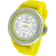 AK Anne Klein Yellow Silicone Strap Ladies Watch #109439MPYL - Watches - $65.00 