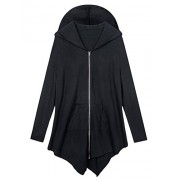 AMZ PLUS Women Plus Size Lightweight Full Zip Up Hooded Sweatshirt Hoodie Jacket - Košulje - kratke - $22.99  ~ 146,05kn