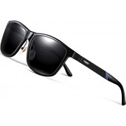 ATTCL Men's Driving Polarized Wayfarer Sunglasses Al-Mg Metal Frame Ultra Light - Eyewear - $75.00  ~ ¥8,441