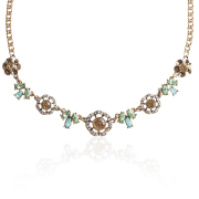 Abdiel Floral Pastel Statement Necklace - Ожерелья - $114.80  ~ 98.60€