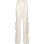 Act N°1 high-rise tie-leg satin trousers - Jeans - $548.00 