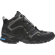 Adidas Men's Terrex Fast X FM Mid Gore-Tex Hiking Boots Solid Grey/Spray/Black - Boots - $159.95 