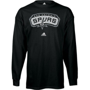 San Antonio Spurs adidas Primary Logo Long Sleeve T-Shirt - Shirts - lang - $19.99  ~ 17.17€