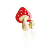 Aeneas House of Fairytale Mushrooms Pin - Other jewelry - $12.82  ~ 11.01€