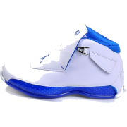 Air Jordan 18 Retro White/Blue - Turnschuhe - 