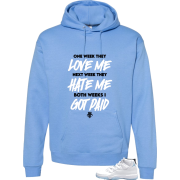 Air Jordan 11 Legend Blue Carolina Blue T-Shirt (Paid)| illcurrency - Jacken und Mäntel - $35.99  ~ 30.91€