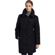 Ak Anne Klein Women's 3/4 Sleeve Down Coat Black - Jacket - coats - $120.00 