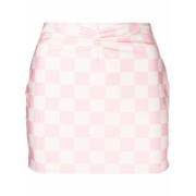 Alessandra Rich checkerboard-print mini - 裙子 - $358.00  ~ ¥2,398.72