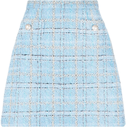 Alessandra Rich slim-cut tweed skirt - Röcke - $666.00  ~ 572.02€