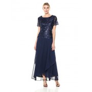 Alex Evenings Women's Embroidered Mock Dress With Wrap Skirt - Kleider - $209.00  ~ 179.51€
