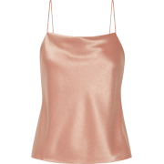 Alice + Olivia Harmon satin-crepe camiso - Srajce - kratke - $97.50  ~ 83.74€