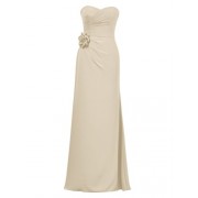 Alicepub Long Chiffon Bridesmaid Dress Bridal Party Prom Gown Evening Dresses Maxi - Dresses - $69.99 