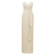 Alicepub Maxi Dress Bridesmaid Dresses Back Split Elegant Evening Party Dress - sukienki - $59.99  ~ 51.52€