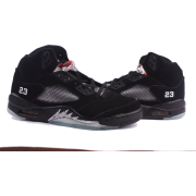 All Black Nike Shoes: Jordan 5 - Scarpe classiche - 