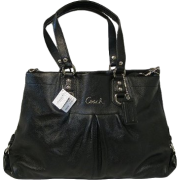 Authentic Coach Black Leather Ashley Carryall Handbag 15513 - Borse - $348.00  ~ 298.89€