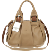 BRUNO ROSSI Italian Made Beige Calf Leather Satchel Shoulder Bag - Borse - $489.00  ~ 419.99€