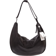 BRUNO ROSSI Italian Made Black Calf Leather Large Hobo Crossbody Bag - Borse - $469.00  ~ 402.82€