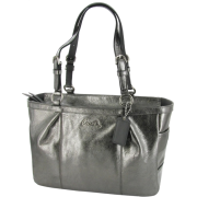 COACH F17721 Gallery Signature Leather Tote Womens Handbag SV/Pewter - Hand bag - $224.01 