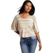 Calvin Klein Jeans Women's Open Crochet Pullover - Пуловер - $79.50  ~ 68.28€