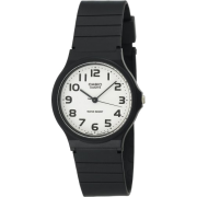 Casio Men's MQ24-7B2 Analog Black Resin Strap Watch - Watches - $21.95 