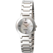 Casio Women's LTP1191A-7C Silver-Tone Shell White Dial Analog Watch - Watches - $29.95 