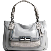 Coach Kristin Spectator East West Zip Tote 16810 Grey, Gray, Mutli - Borse - $387.00  ~ 332.39€