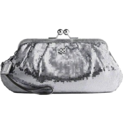 Coach Occasion Sequin Large Wristlet Silver Handbag Purse 44475 - Coach 44475SLV - Hand bag - $148.99 