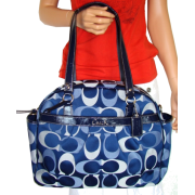 Coach Signature Addison Baby Diaper Bag Converible Tote 18376 Multi Blue - Borse - $328.00  ~ 281.71€