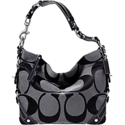 Coach Signature Carly Sac Shoulder Hobo Handbag Bag - Coach 18792BW - Hand bag - $298.99 