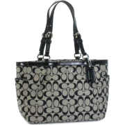 Coach Signature Gallery Tote Black White - Hand bag - $270.00 