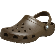 Crocs Unisex's Classic Clog Chocolate - Loafers - $15.99 