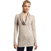 Ella moss Womens Morgan Long Sleeve Cowl Sweater - Vests - $54.26 