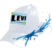 FROM THE LOINS OF MY MOTHER COMES LEVI White Splash Hat / Baseball Cap - Cap - $22.49 