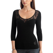 G by GUESS Bonazed Lace Sweater - Košulje - kratke - $49.50  ~ 314,45kn