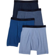Hanes Classics Men's 4-Pack Multi-Color Boxer Brief Underwear - Underwear - $13.46 