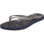 Havaianas Women's Slim Peacock Navy/Silver Flip Flops - Thongs - $20.00 