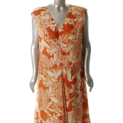 Jones New York Collection Plus Size Career Dress Orange BHFO Sale 22W - ワンピース・ドレス - $155.00  ~ ¥17,445