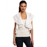 Karen Kane Women's Circular Crochet Vest - Пуловер - $129.00  ~ 110.80€