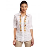 Karen Kane Women's Multi Color Embroidered Lace Insert Shirt - Košulje - kratke - $88.00  ~ 559,03kn