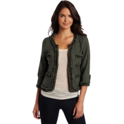 Karen Kane Women's Ruffle Trim Jacket - Jacket - coats - $138.00 