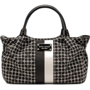 Kate Spade Classic Noel Stevie Stripe Bag Tote Black White - Borse - $395.00  ~ 339.26€