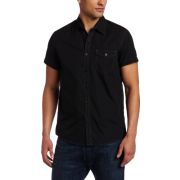 Kenneth Cole Men's Solid Woven Shirt - Košulje - kratke - $39.99  ~ 254,04kn