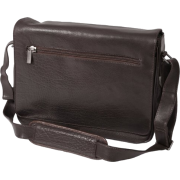 Kenneth Cole New York Leather Messenger Bag - Brown - Poštarske torbe - $200.00  ~ 171.78€