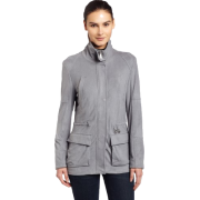 Kenneth Cole Women's Stand Collar Utility Jacket - Jacket - coats - $32.38 