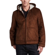 Levis Men's Faux Shearling Hoody - Jacket - coats - $79.99 