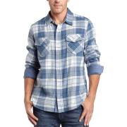 Levi's Mens Walnut Long-Sleeve Flannel Shirt - Košulje - kratke - $27.86  ~ 176,98kn