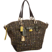 NEW AUTHENTIC COACH CHELSEA BOUCLE EMERSON NS SATCHEL CONVERTIBLE TOTE (Green Tweed/17813) - Borse - $465.00  ~ 399.38€